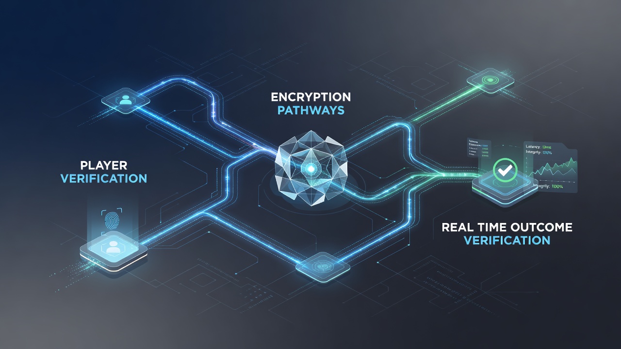 Real-time verification process in hybrid casino platforms with encrypted data pathways