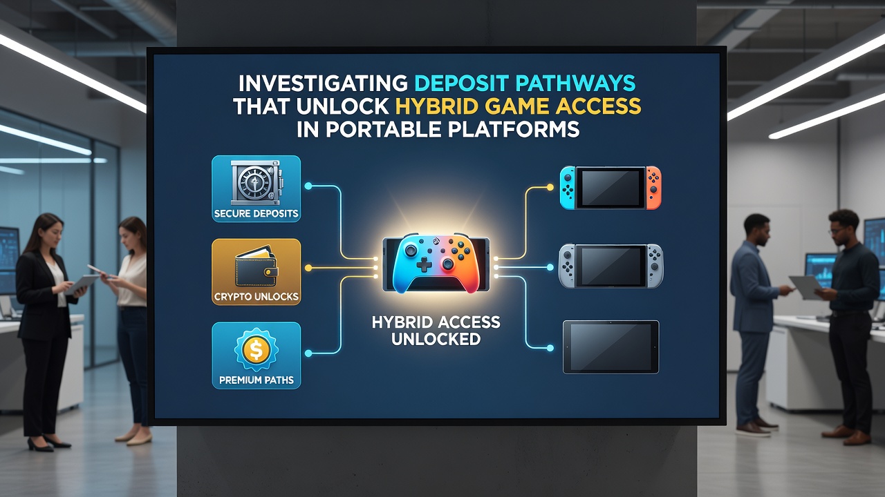 Close-up of secure transaction interface on a portable device for hybrid game deposits